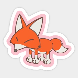 Fox cute Sticker